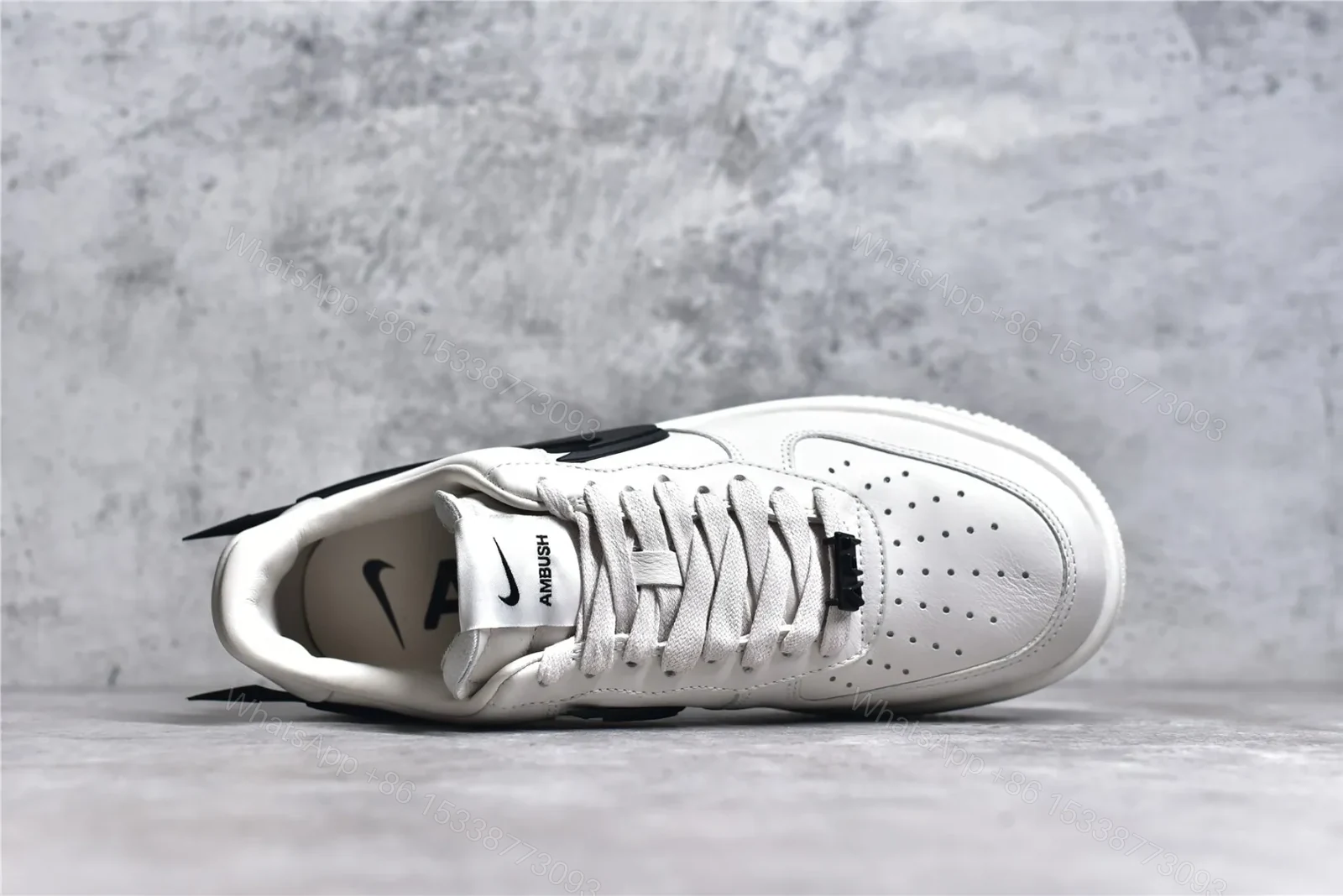 View 6 of AMBUSH x Nike Air Force 1 Low White Reps