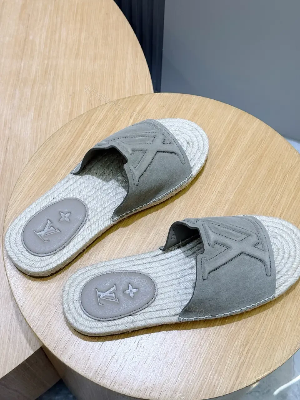 View 7 of Soft-Stride Luxury Sandals: Subtle LV-Inspired Comfort Sandals