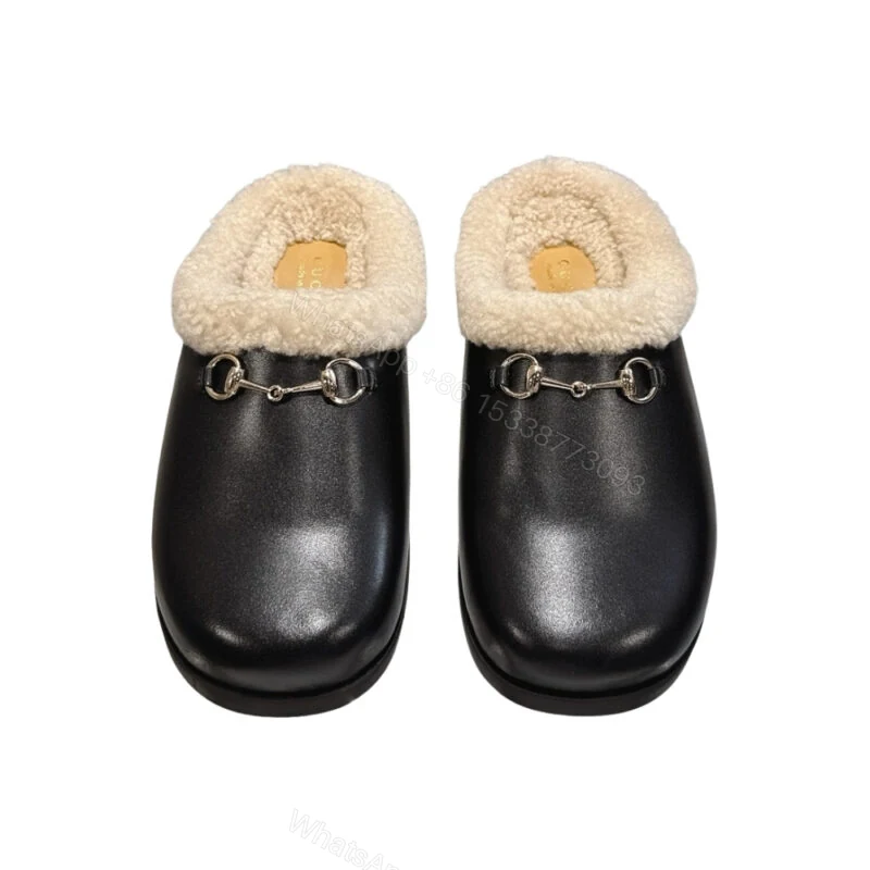 View 10 of Gucci Women Mule With Horsebit Black Leather