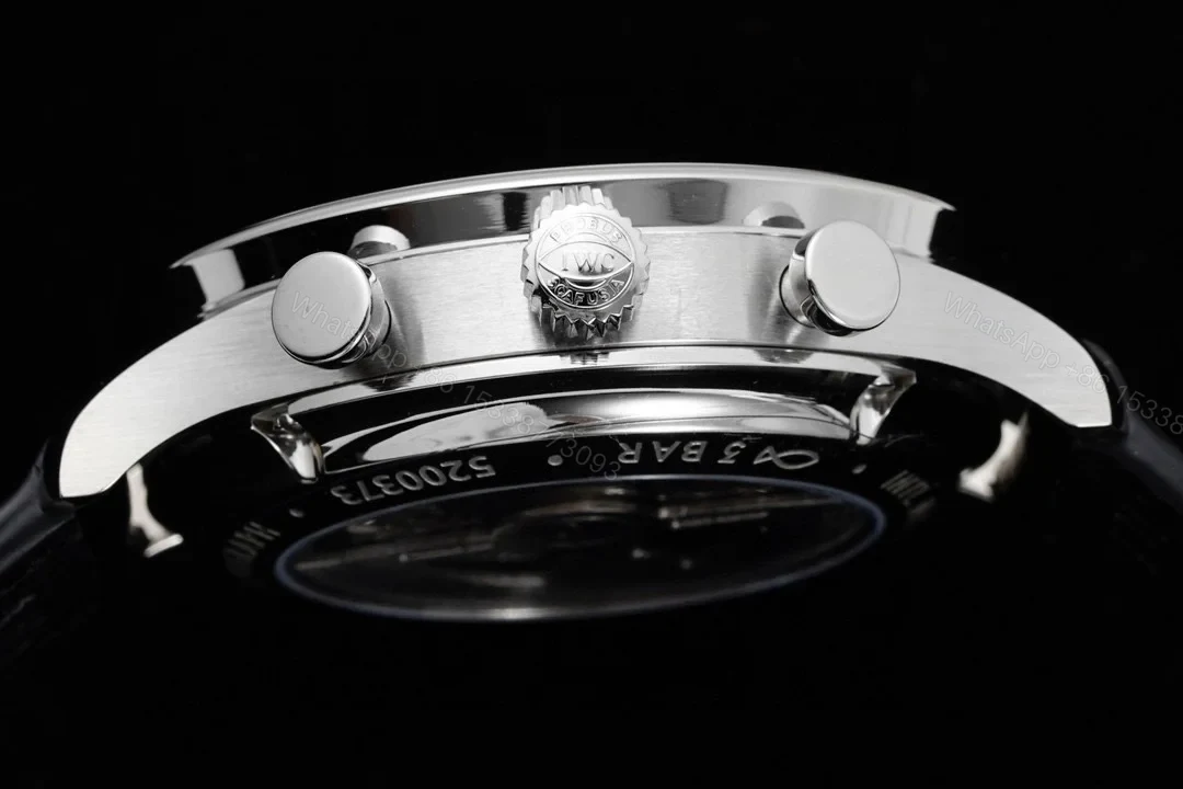 View 6 of IWC Portuguese Chrono-Automatic Stainless Steel / Silver IW3714-01