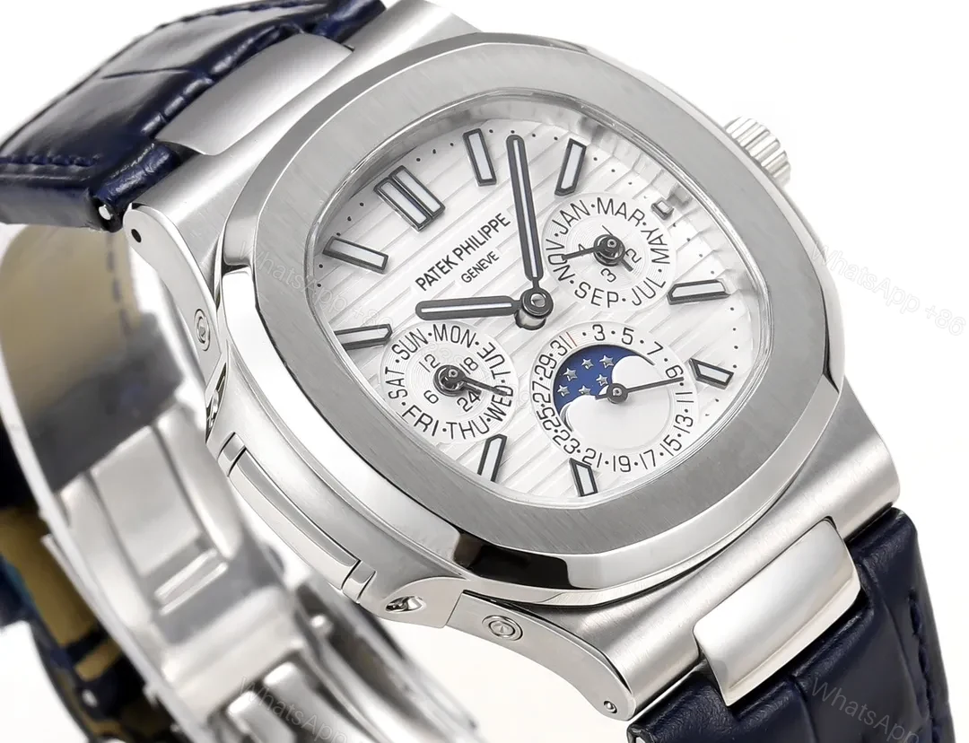 View 5 of Patek Philippe Nautilus Blue Strap Watch