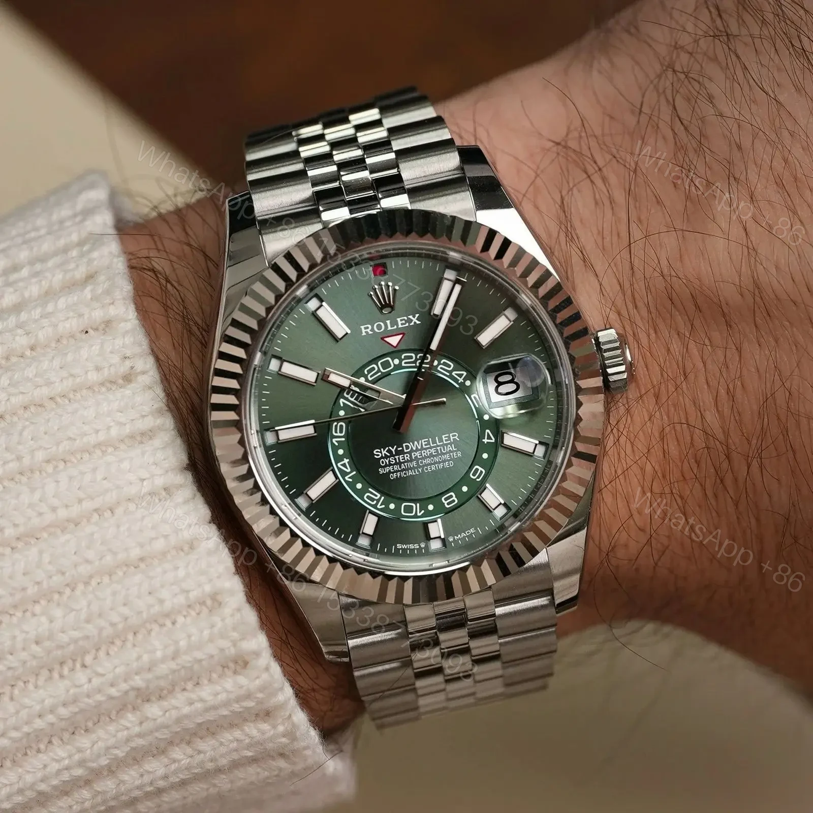 View 2 of Rolex Green Dial