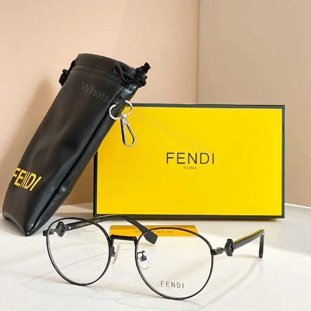 View 3 of Gold-Tone Geometric Metal Glasses – Luxury All-Day Comfort