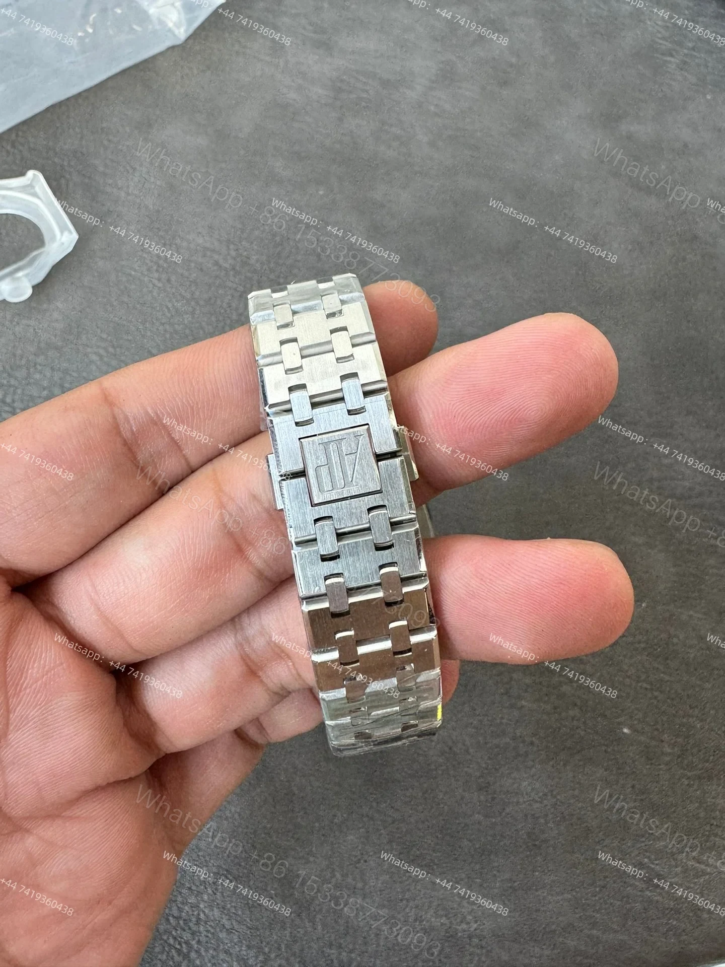 View 12 of Audemars Piguet Super Clone Royal Oak 15451ST Diamond-Set Bezel Black Dial 37MM