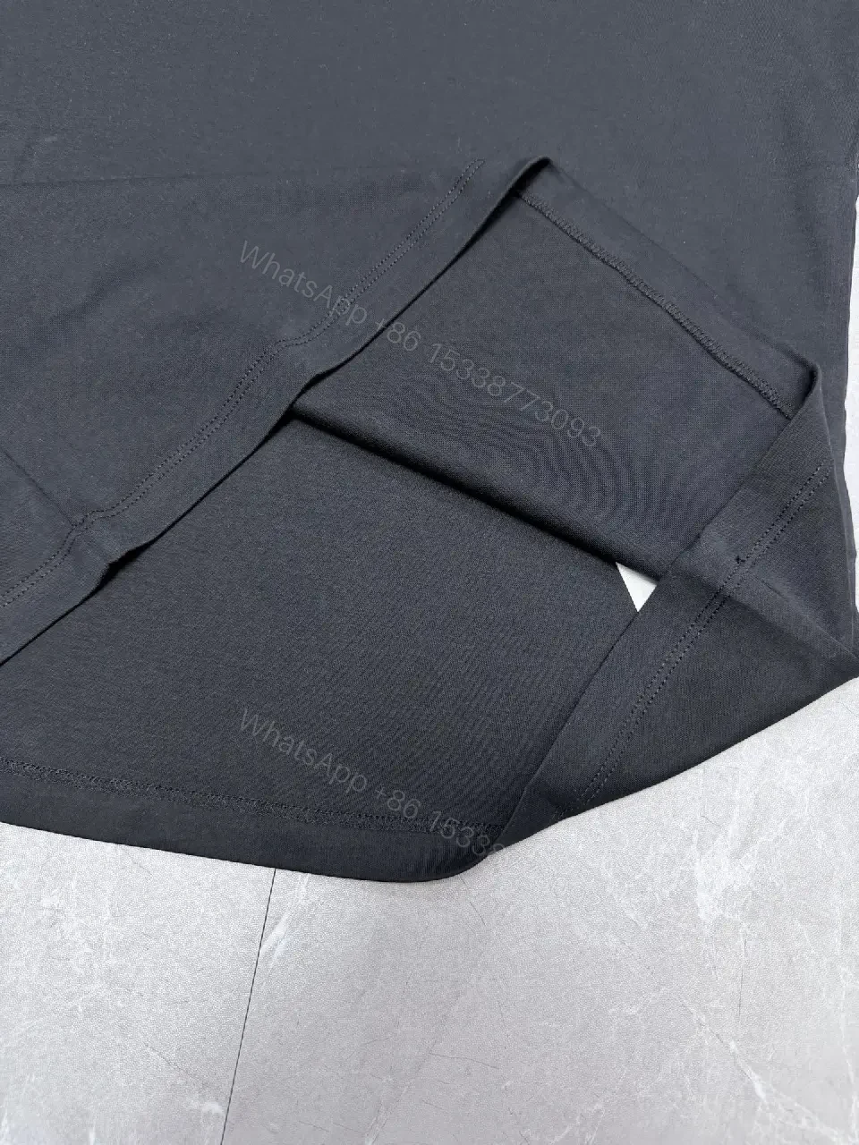 View 5 of Minimalist Logo Tee in Premium Cotton Blend