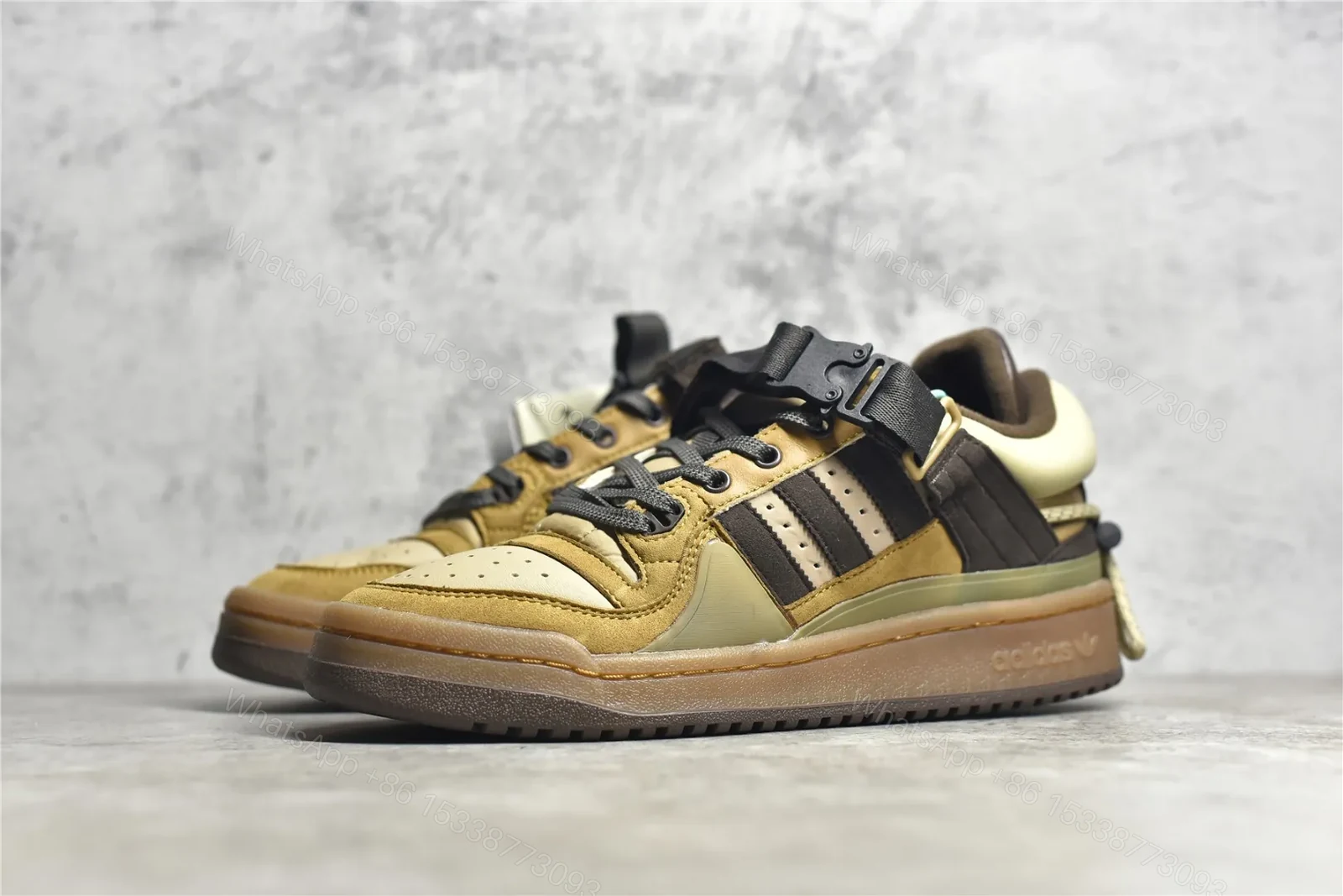 View 2 of Bad Bunny x adidas original Forum Low Brown Reps
