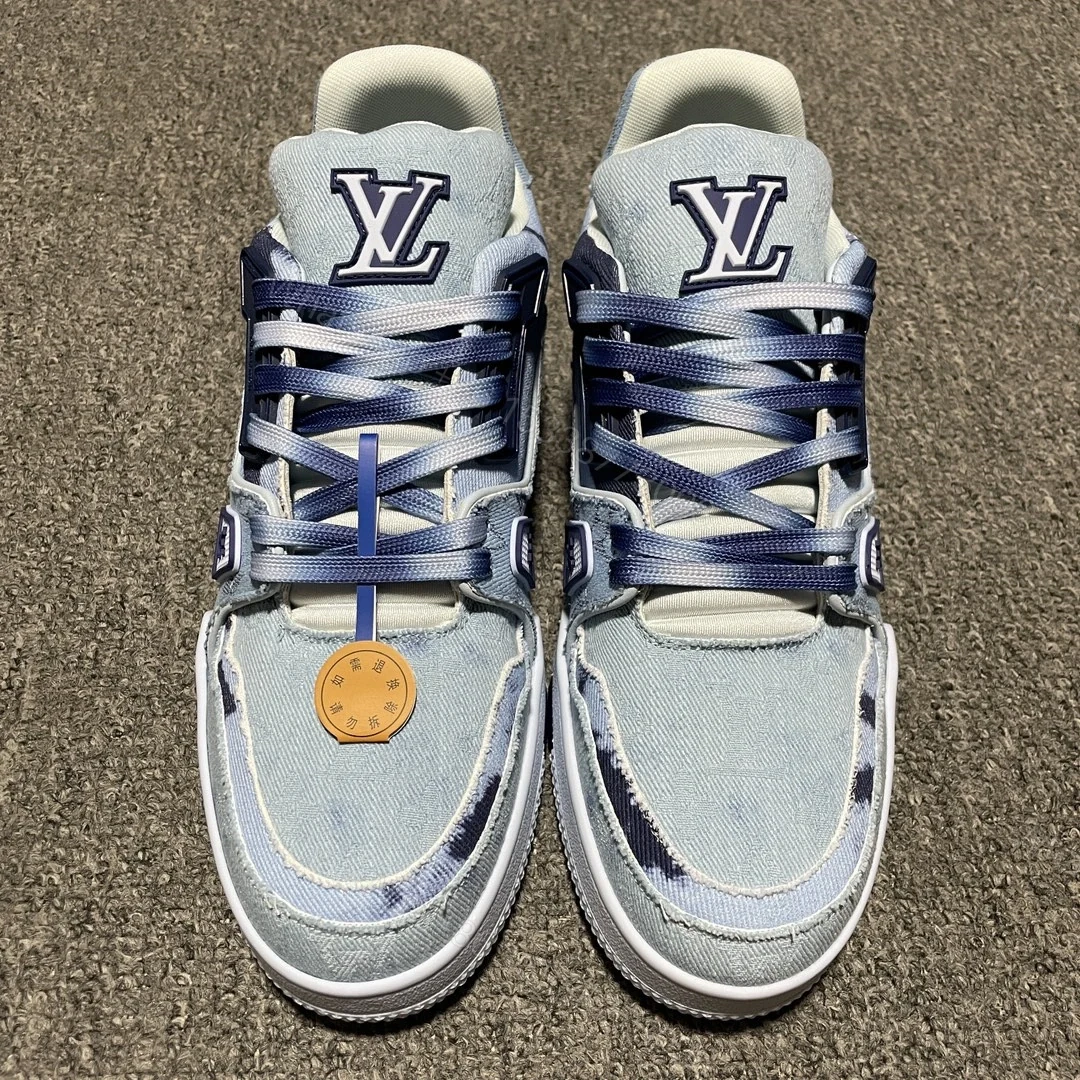 View 10 of 高仿LV*Trainer系列60PJLN38休閒鞋丹寧純原版本