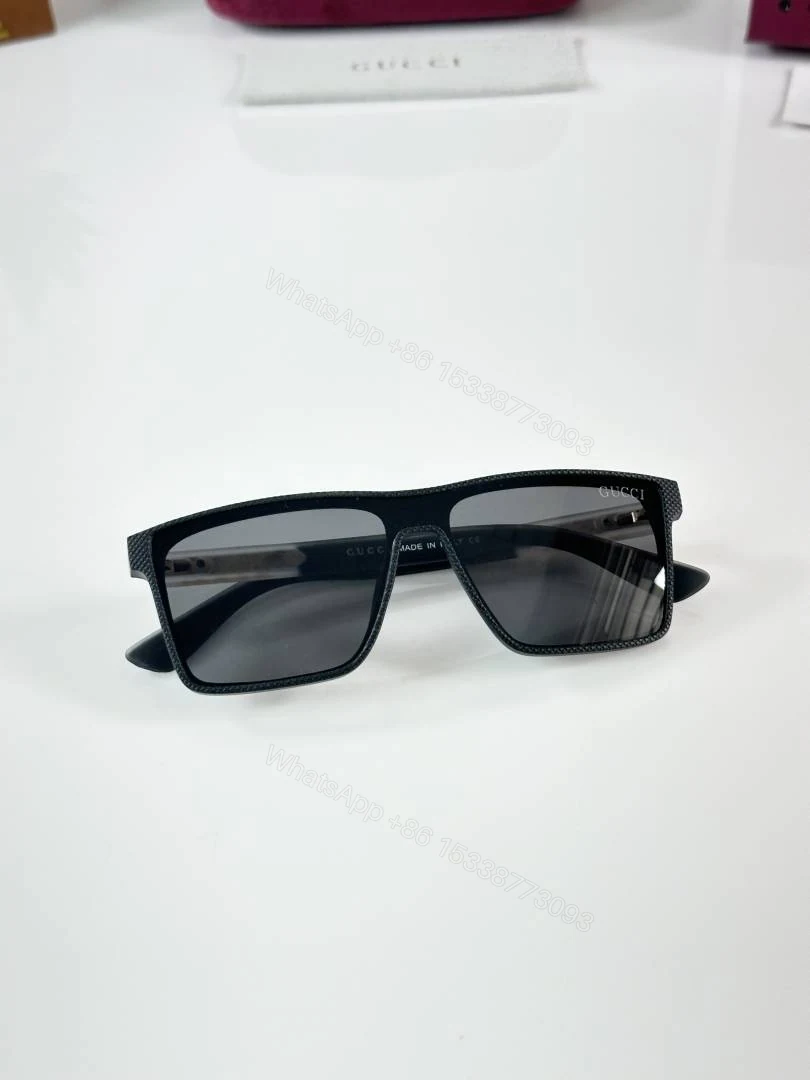 View 3 of First Copy Gucci 2203 Matte Black Sunglasses