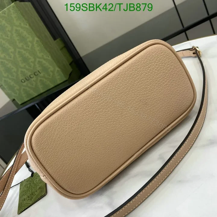 View 33 of Gucci Dusty Pink GG Supreme Canvas and Leather Mini Tote Bag ML75396