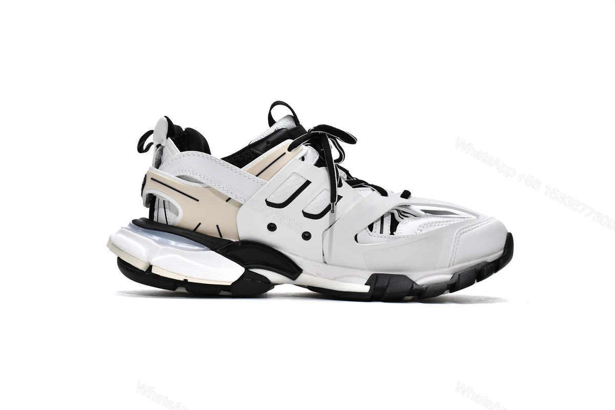 View 2 of Balenciaga Track. Black White Yellow 542023 W3NM3 7261