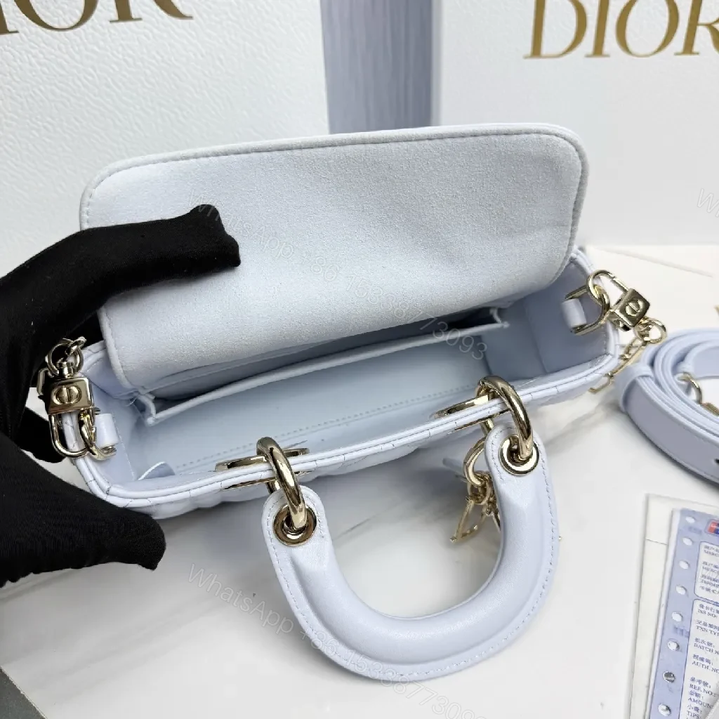 View 2 of Quilted Mini Bag with Gold Hardware: Chic Everyday Luxury