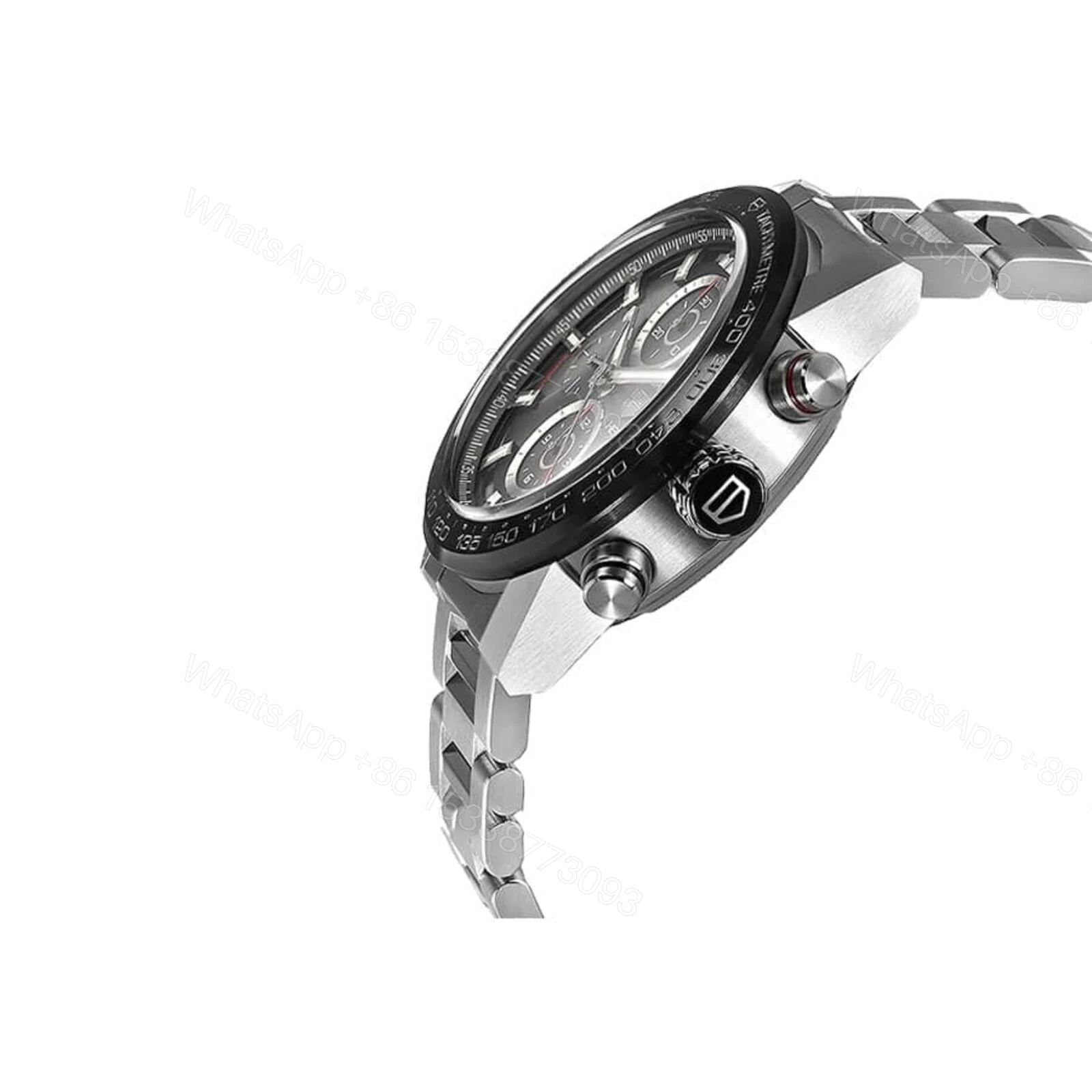 View 3 of TAG Heuer Carrera Steel Black Replica