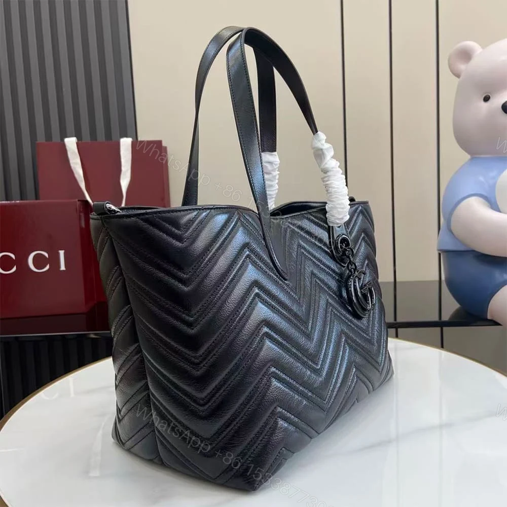 View 3 of Gucci GG Marmont medium tote bag(HIGH-END GRADE)