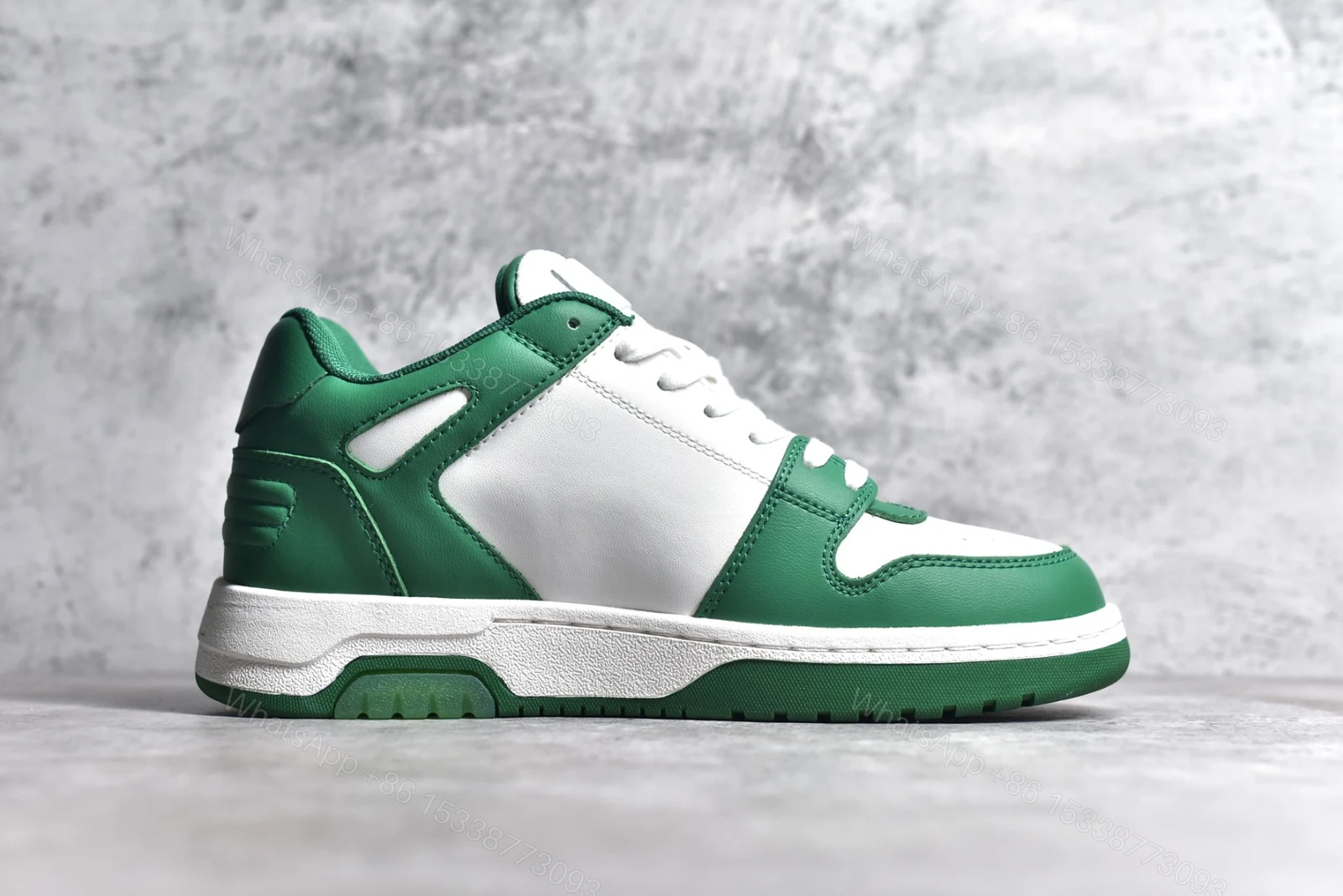 View 3 of OFF-WHITE Out Of Office White Green