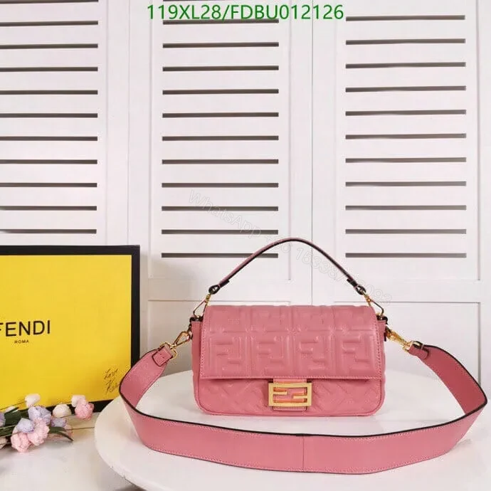 View 4 of Fendi Baguette Bag in Mini Size FDBU0121 – Sheepskin