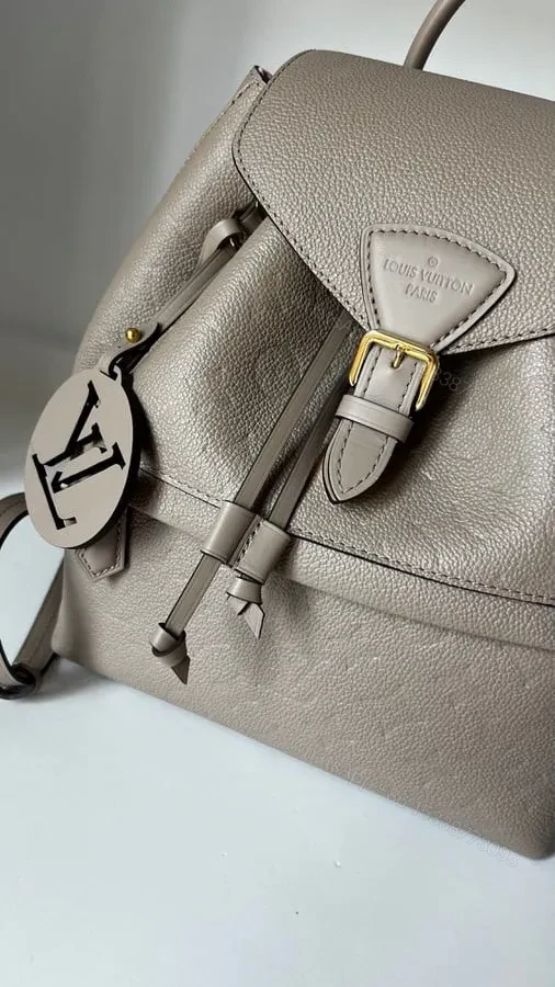 View 2 of LOUIS VUITTON Monogram Empreinte Montsouris PM Backpack Replica