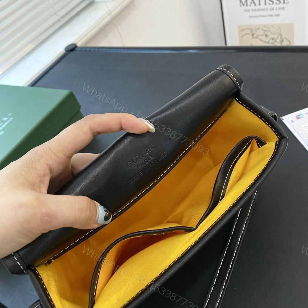 View 8 of GOYARD BELVEDERE PM BAG BLACK 22CM