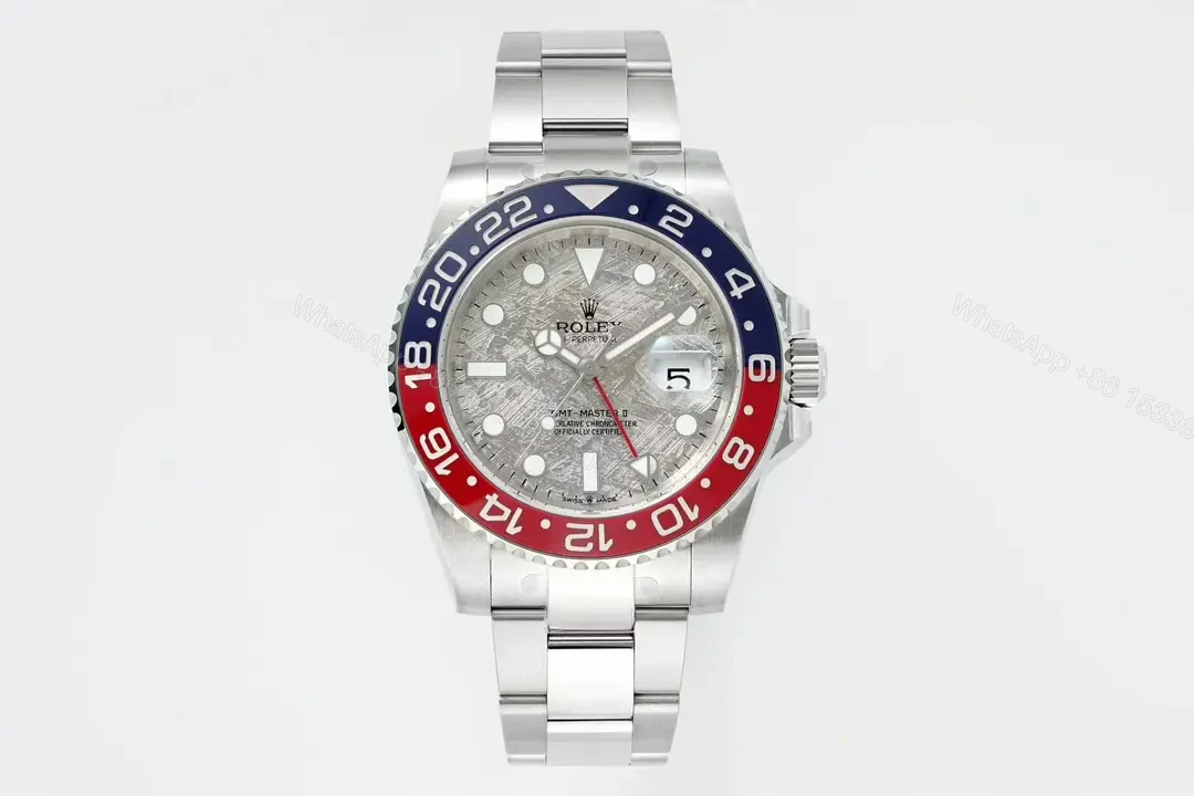 Rolex GMT Master II Greenwich V5 40mm Dandong 3285 Automatic Watch RLX-GMT-GREEN-V5-40-D3285 — view 1