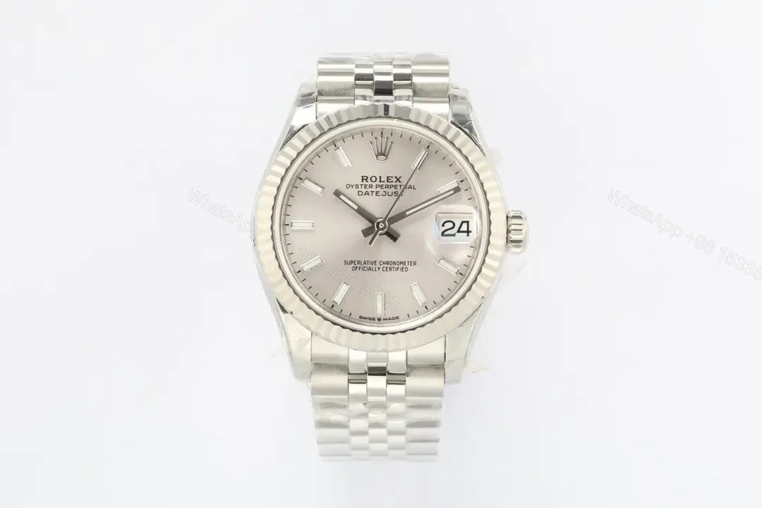 Rolex Datejust 31 Stainless Steel Fluted Jubilee Silver 278274-0012 — view 1