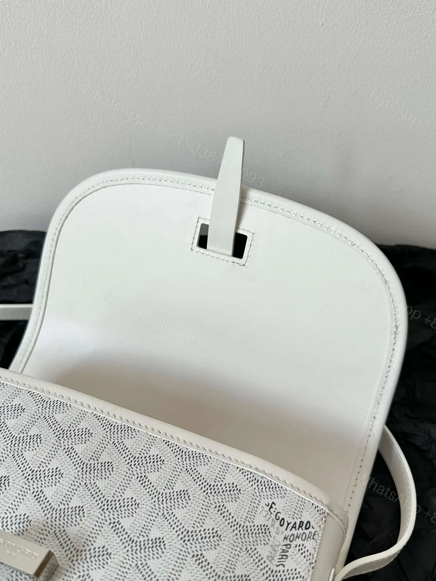 View 6 of Goyard White Handbag Crossbody Women’s 22x16x7cm