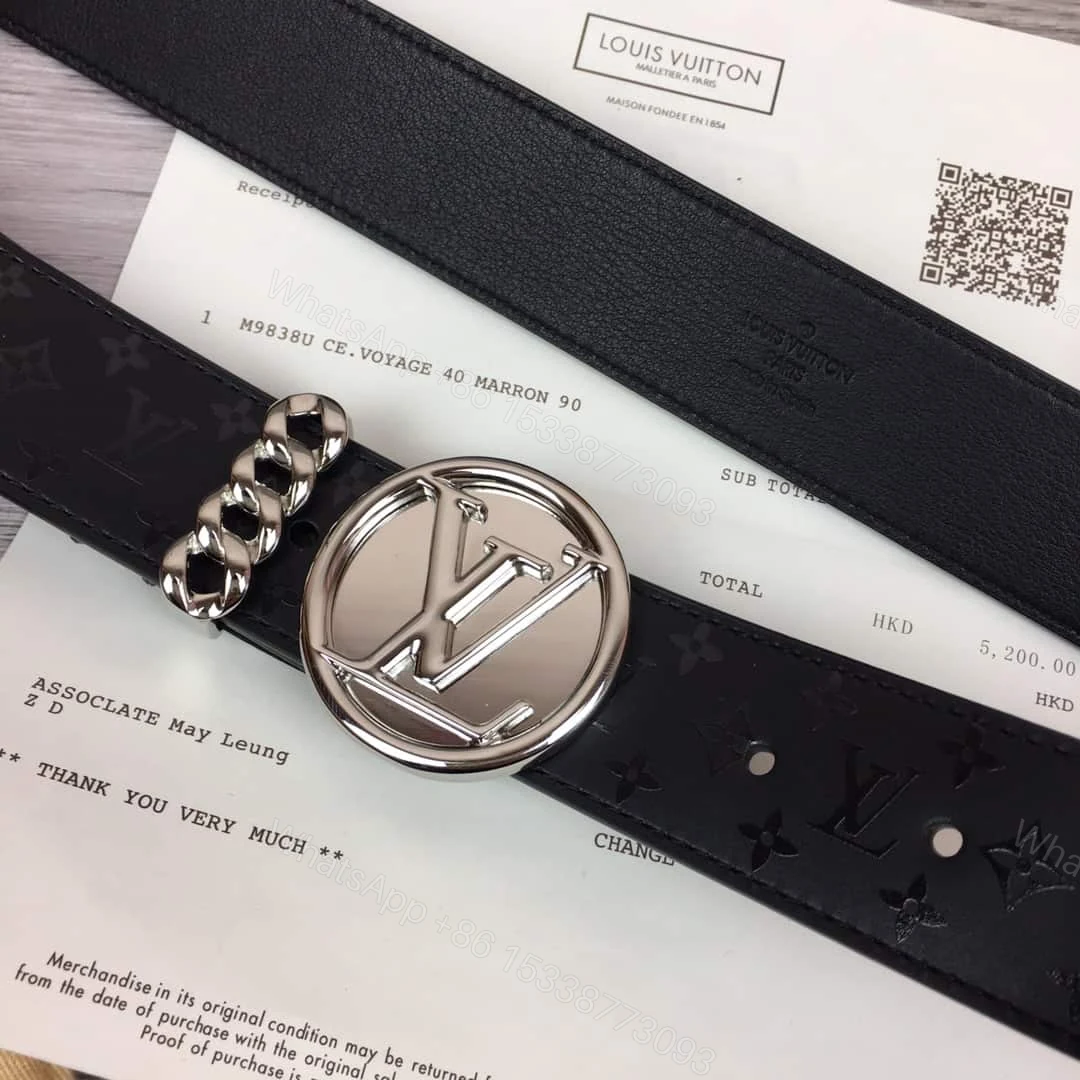 View 8 of LOUIS VUITTON LV CIRCLE BELT – B138