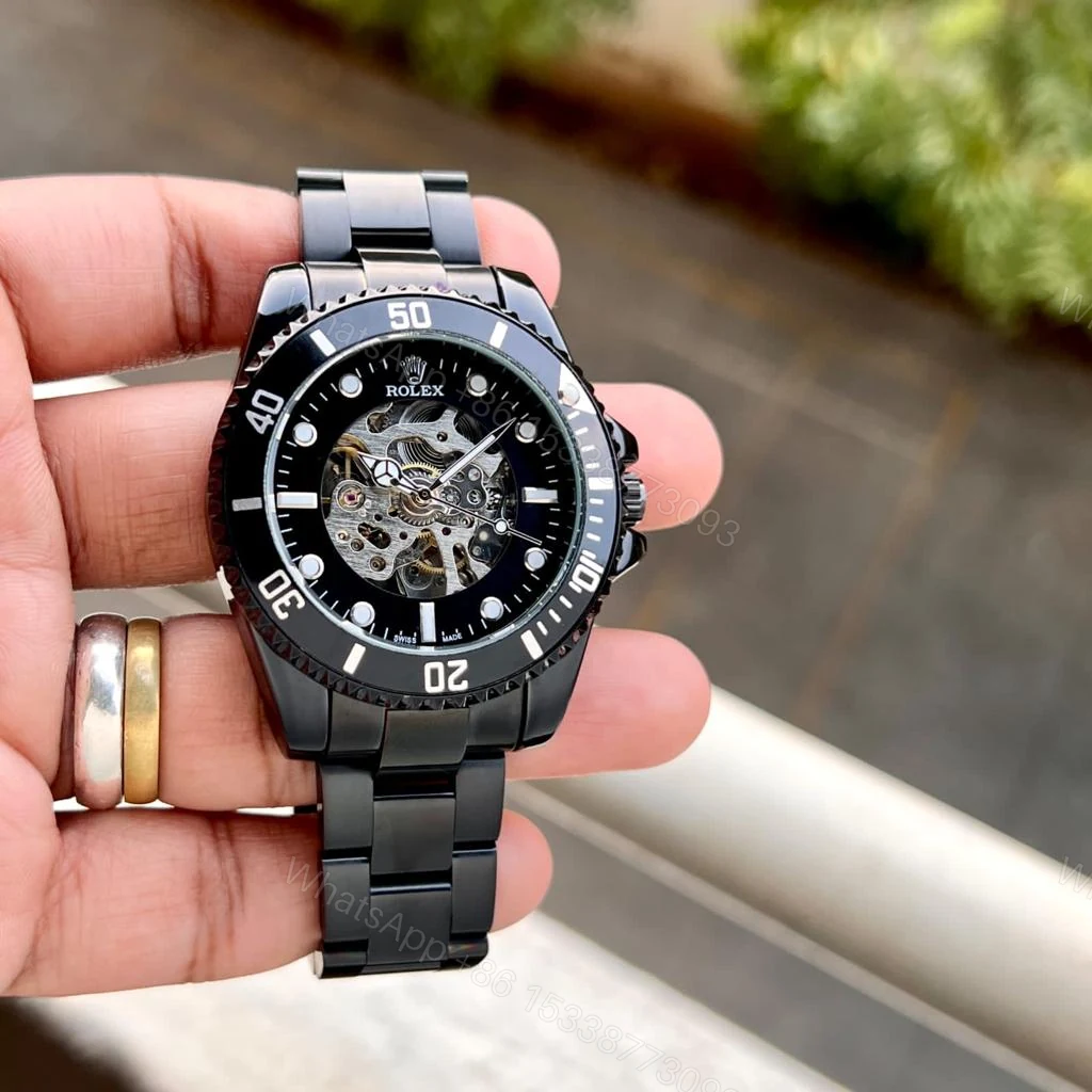 View 2 of FIRST COPY Rolex oyster perpetual skeleton