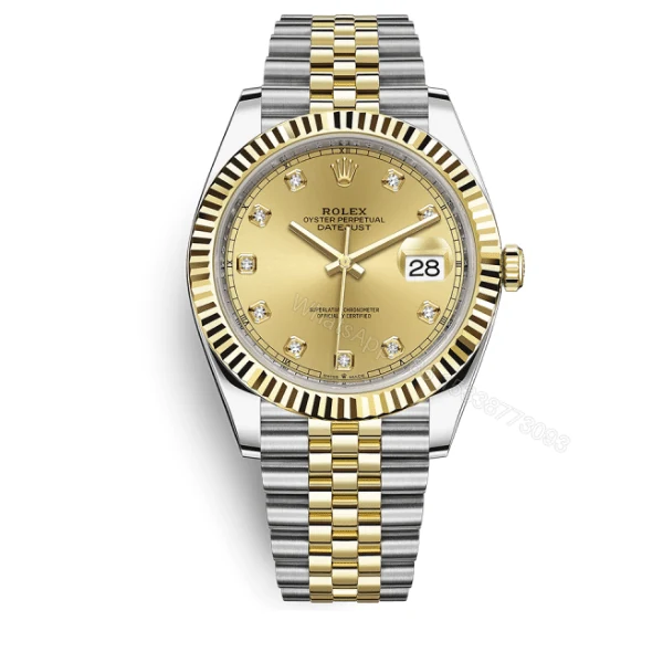 Rolex Datejust Gold Watch 41Mm — view 1
