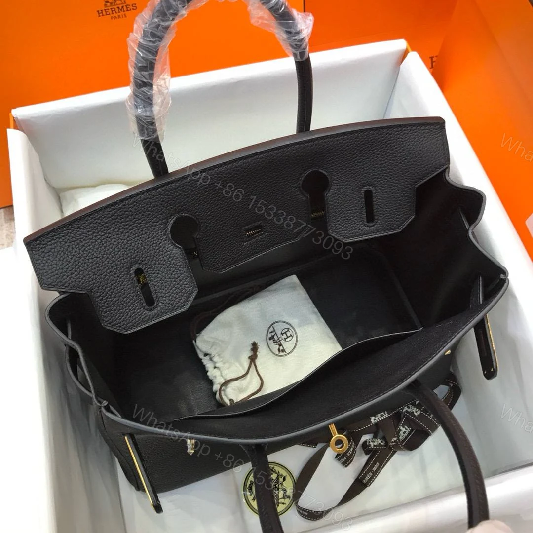 View 4 of Hermes Birkin 30 Togo Black High End-Grade