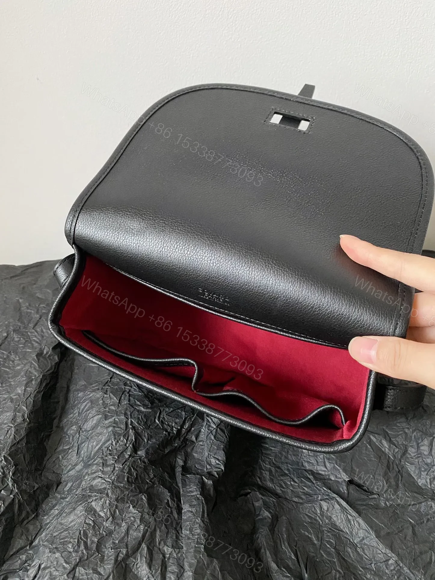 View 6 of GOYARD Goyardine Belvedere III PM Messenger Bag Jet Black