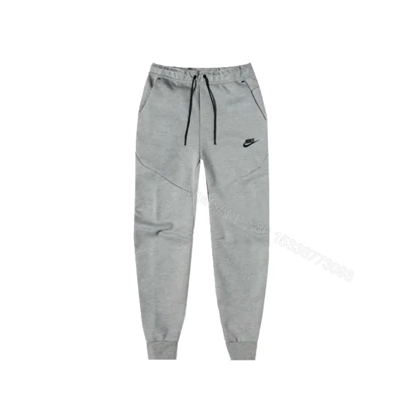 View 2 of Nike Sportswear Tech Fleece Full Zip Hoodie & Joggers Set Dark Gray
