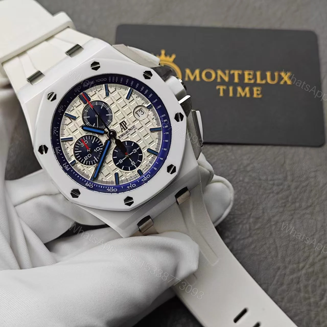 View 8 of Replica Audemars Piguet Royal Oak Offshore 26402CB.OO.A010CA.01