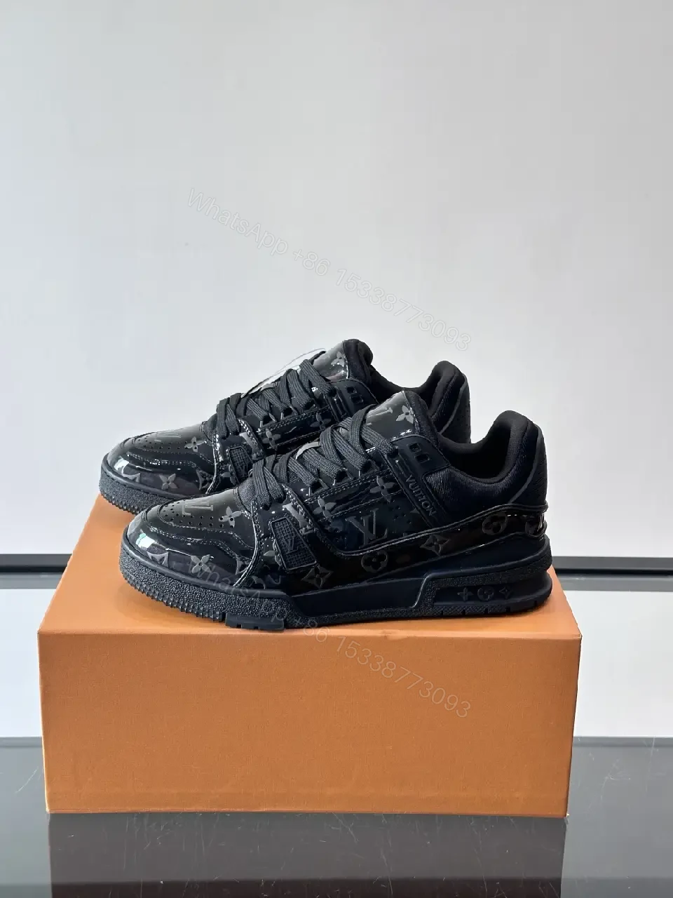 View 9 of Compact Statement Sneaker: LV Monogram, All-Season Edge