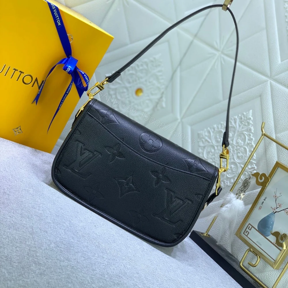 View 4 of Louis Vuitton Diane Monogram In Black 23Cm M46386