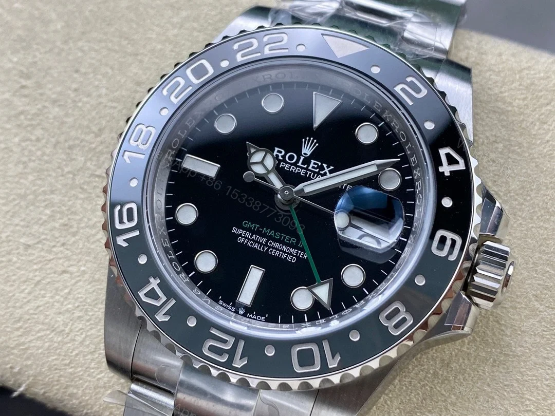 View 2 of Superclone Rolex GMT-Master II 126710GRNR “Bruce Wayne” Oyster 2024