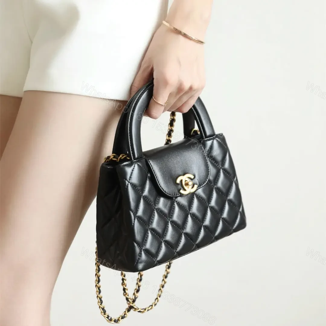 View 19 of 高仿Chanel*25A系列AS4416Kelly羊皮單肩包Mini黑色免檢版