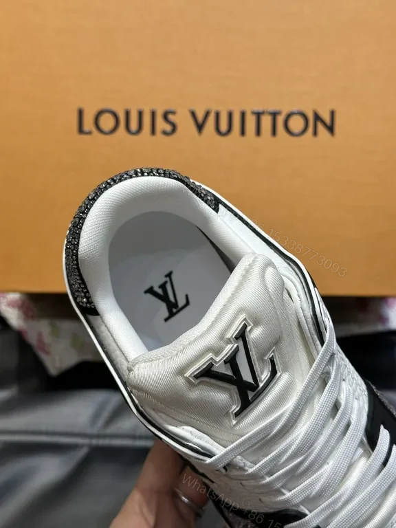 View 6 of Modern Signature Sneaker: Premium Leather, Minimalist LV-Inspired Design