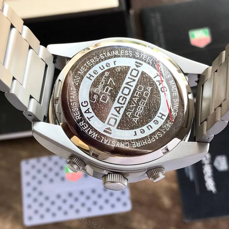 View 6 of Tag Heuer Carrera CR7 Black-Grey 42mm Quartz