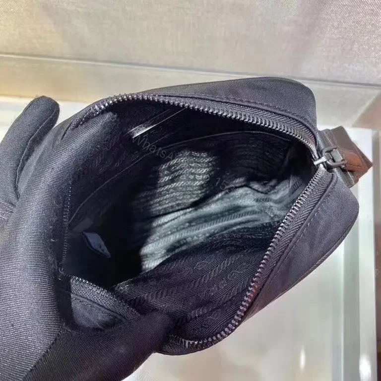 View 4 of Black Re-Nylon Prada Crossbody: Minimal Luxury, Everyday Versatility