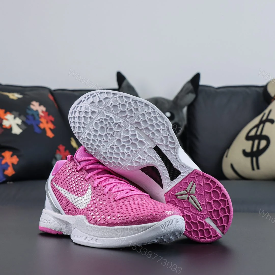 View 3 of Kobe 6 Protro Kay Yow Think Pink (2021) Reps