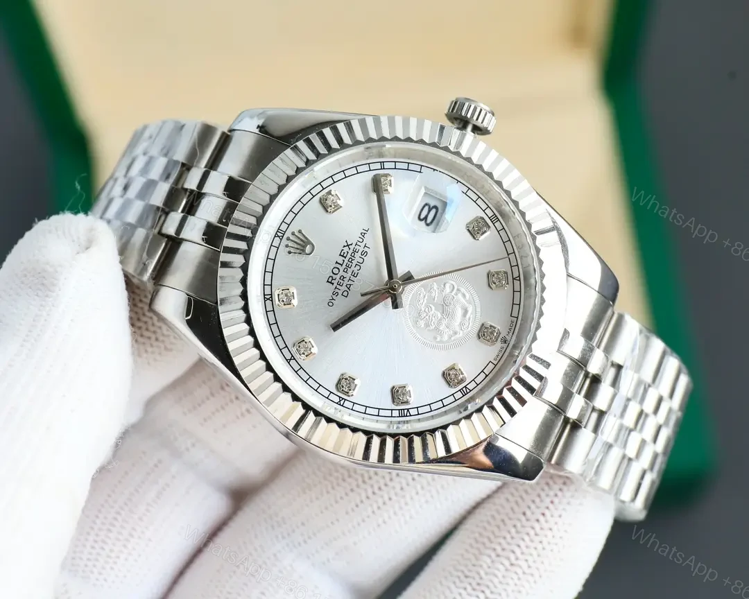 View 4 of Rolex Datejust 41mm Silver Dial Jubilee Bracelet Premium Edition 126334-0020
