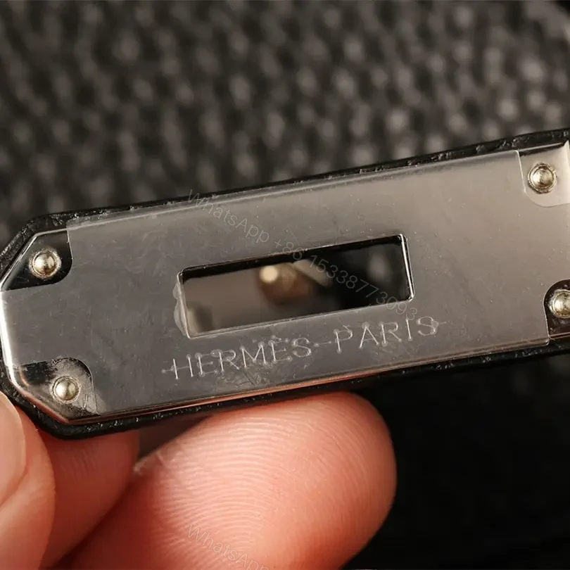 View 13 of 高仿Hermes*Birkin30黑色銀扣免檢版