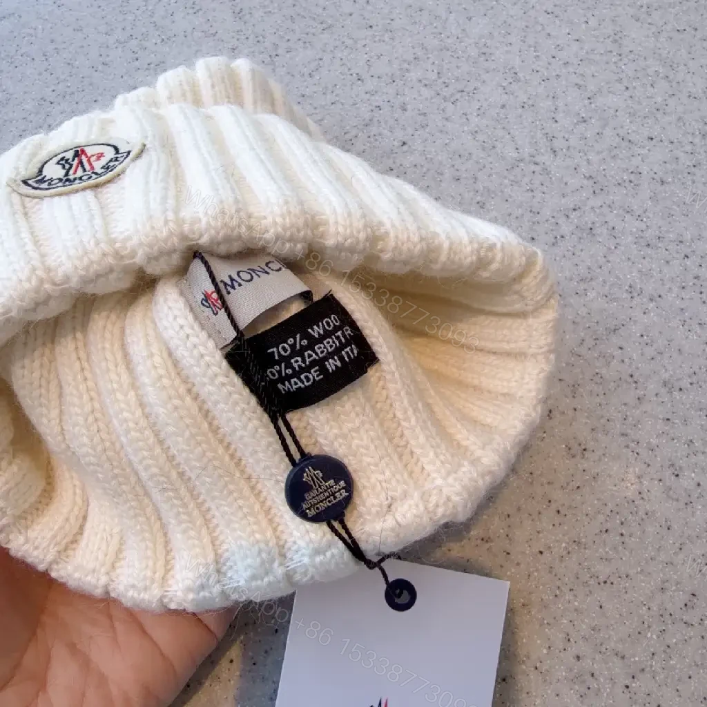 View 9 of Cozy Knit Beanie: Soft Ribbed Warmth, Subtle Emblem, Luxury Style