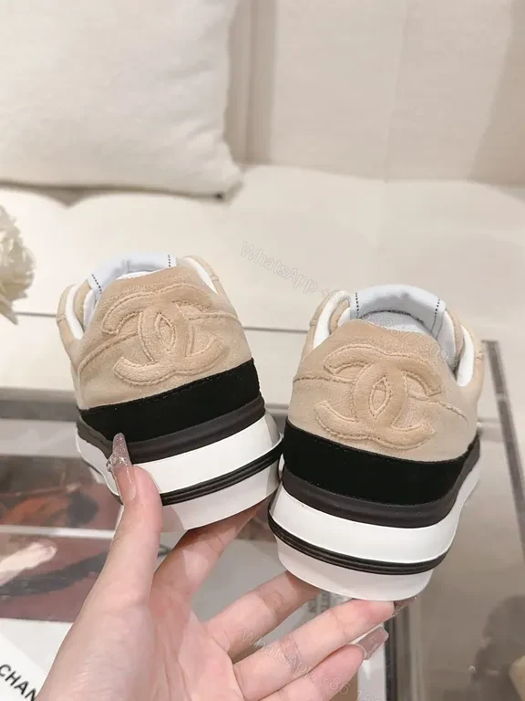 View 4 of Chic Nubuck Sneaker: Luxury Comfort, Modern Lift, Casual Style