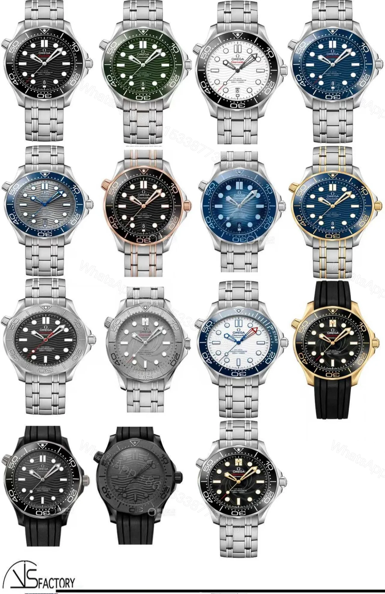 View 2 of OMEGA Super Clone Watches | Seamaster, Speedmaster & Aqua Terra 1:1
