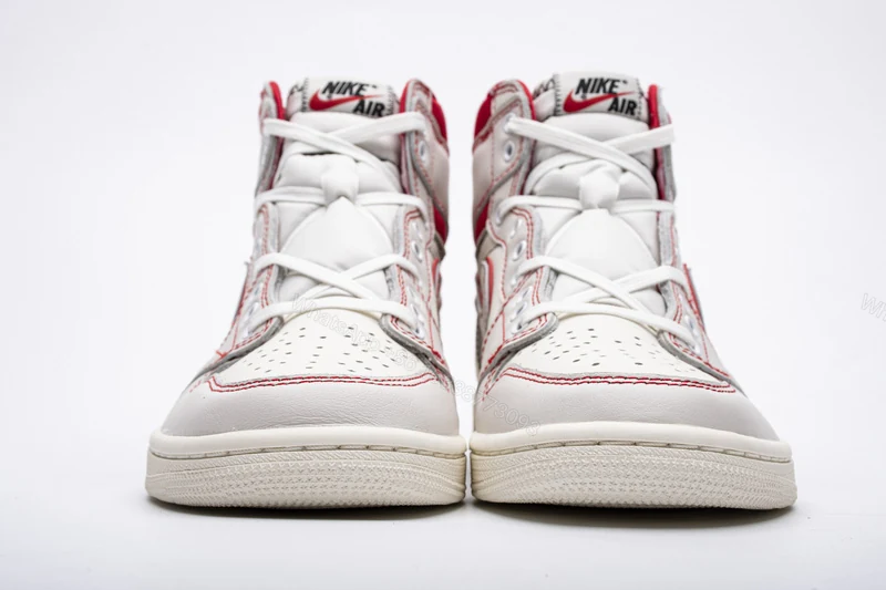 View 3 of Air Jordan 1 Retro High Phantom Gym Red 555088-160