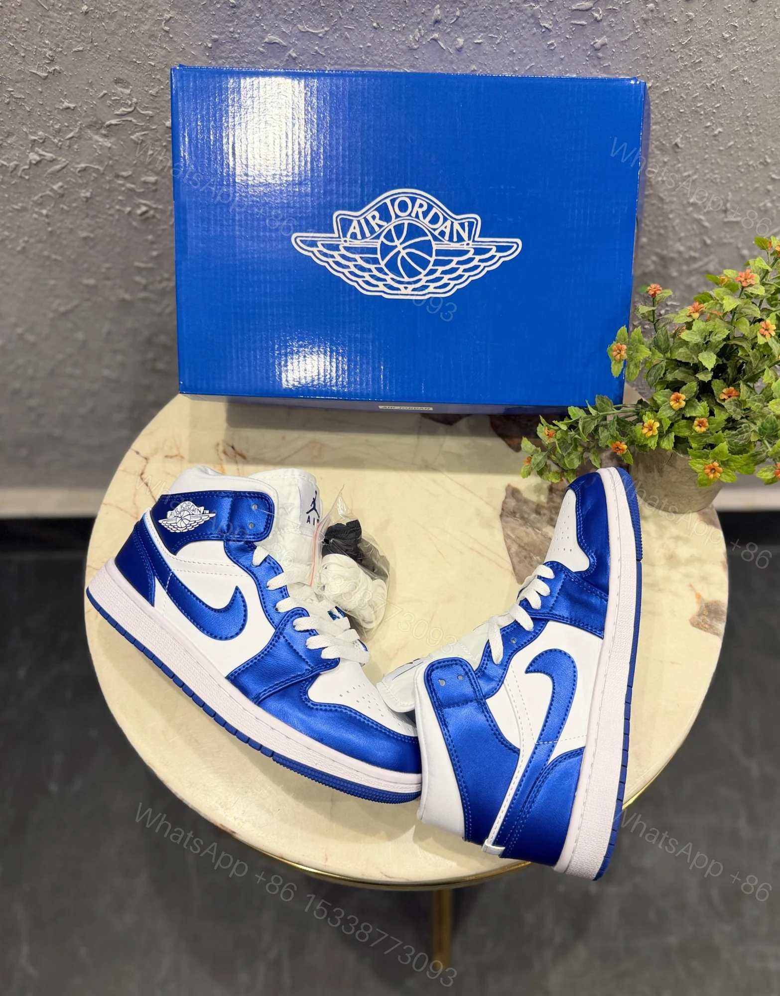 View 7 of First Copy Air Jordan 1 Mid Royal