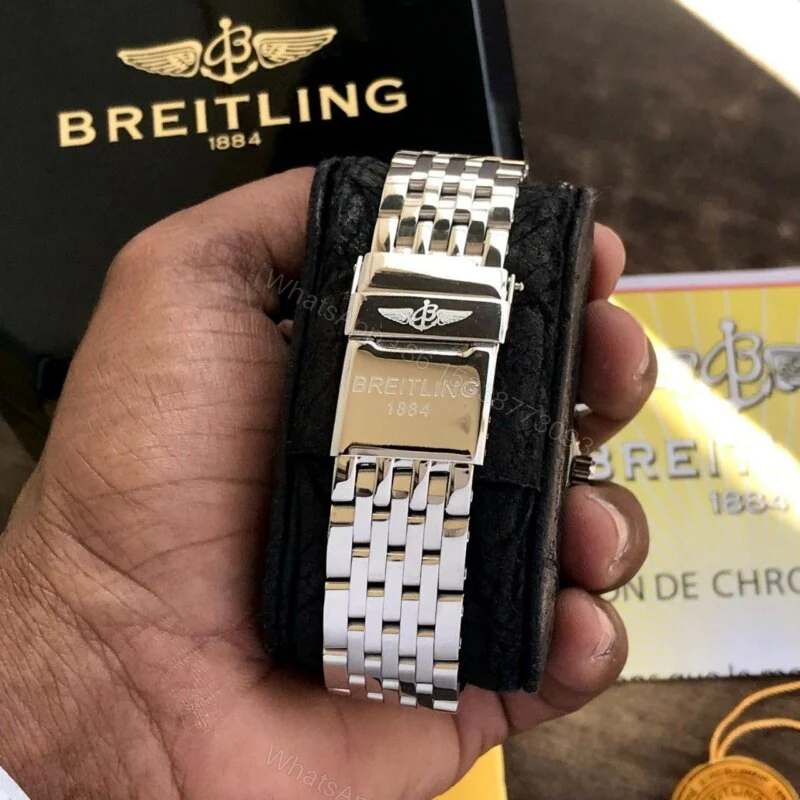 View 3 of Breitling Chronomat B01 White Dial 42mm Quartz