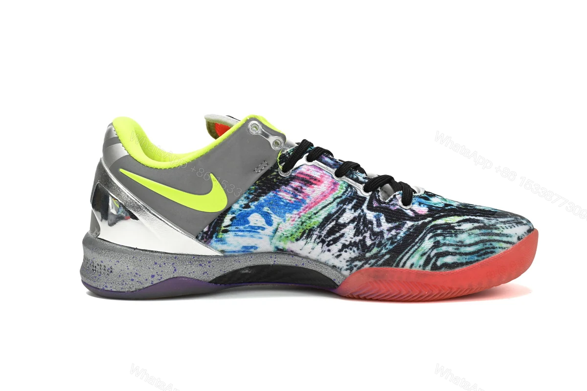 View 5 of Nike Kobe 8 System Prelude Multi-ColorVolt-Chrome 639655-900