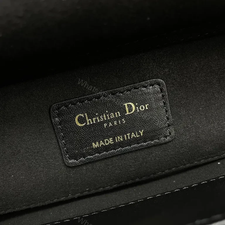 View 7 of Chic Quilted Mini Bag with Signature Charms - Dior-Inspired Luxe