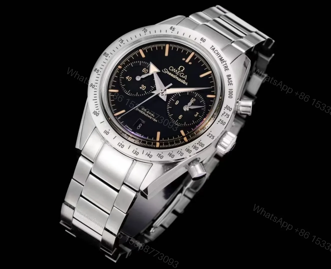 View 2 of Omega Speedmaster 57 Co-Axial Stainless Steel Black Vintage Bracelet 331.10.42.51.01.002